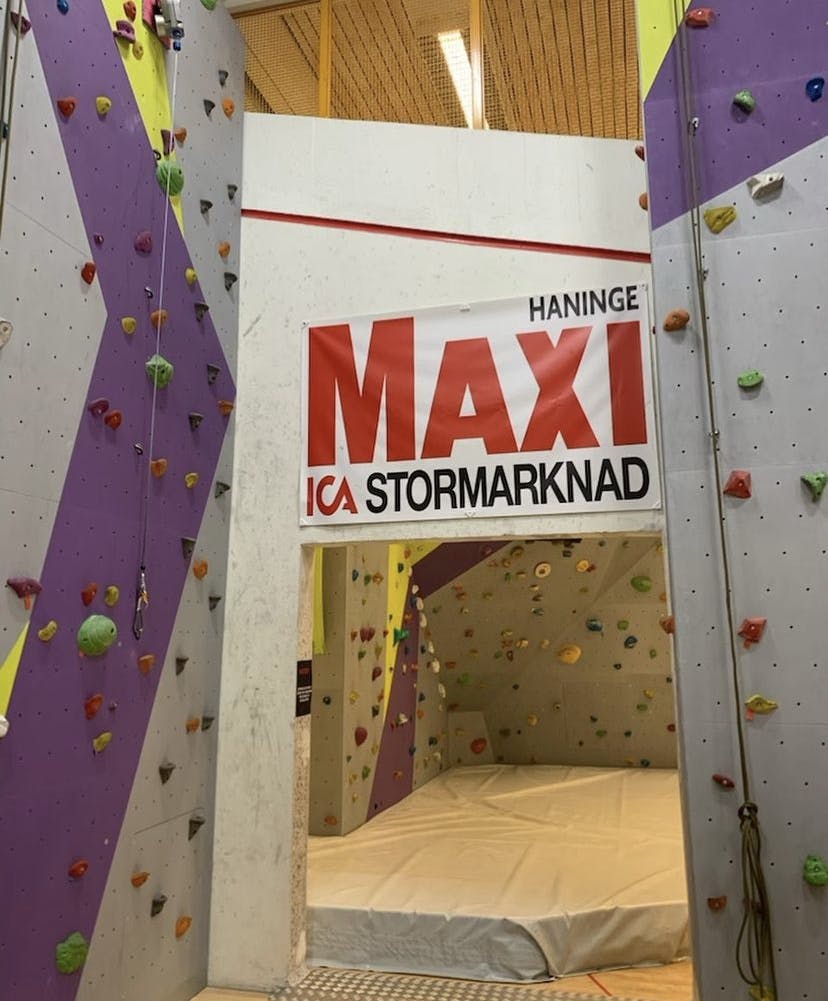 Ica Maxi sponsrar klätterföreningen